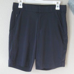 Athleta Tribeca Bermuda Shorts Navy Size 4